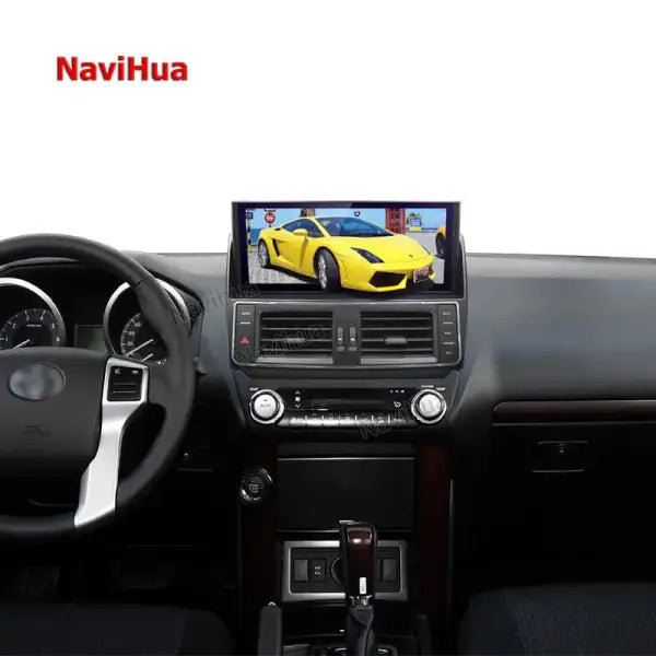 12.3 Inch Car GPS Navigation System Multimedia Video Player Car Radio Android for Tesla Lexus Style Toyota Prado 2014-17