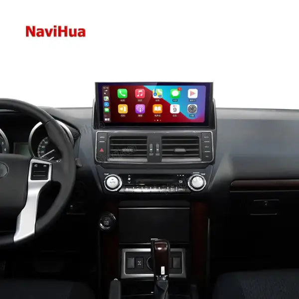 12.3 Inch Car GPS Navigation System Multimedia Video Player Car Radio Android for Tesla Lexus Style Toyota Prado 2014-17