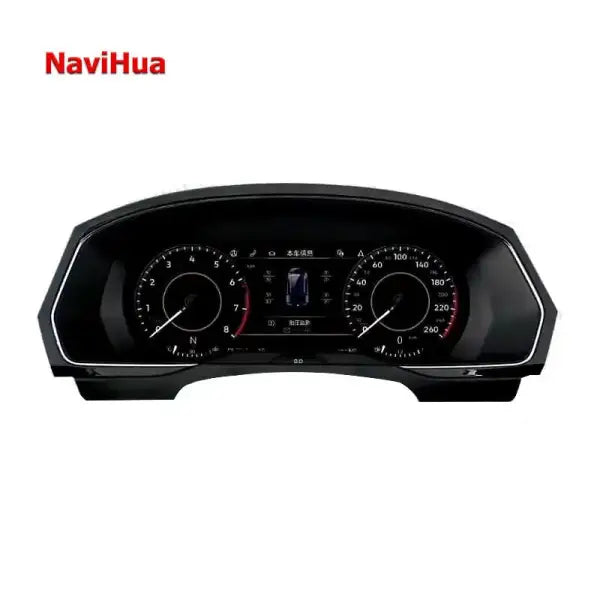 12.3 Inch Car LCD Instrument Cluster Digital Speedometers Dashboard for Volkswagen VW CC
