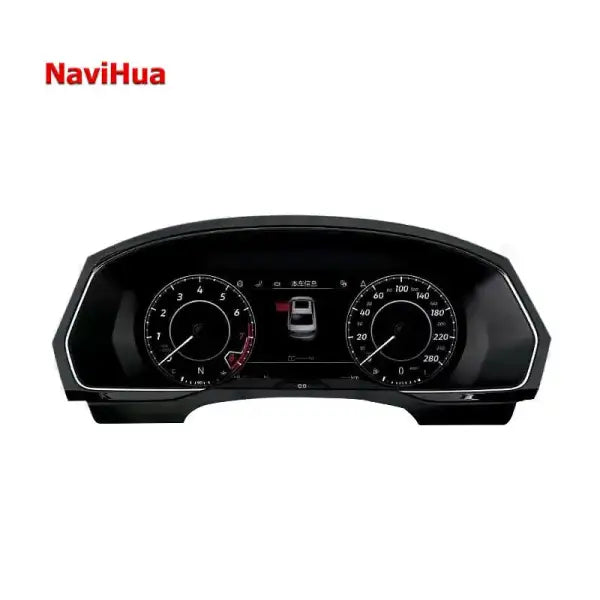 12.3 Inch Car LCD Instrument Cluster Digital Speedometers Dashboard for Volkswagen VW CC
