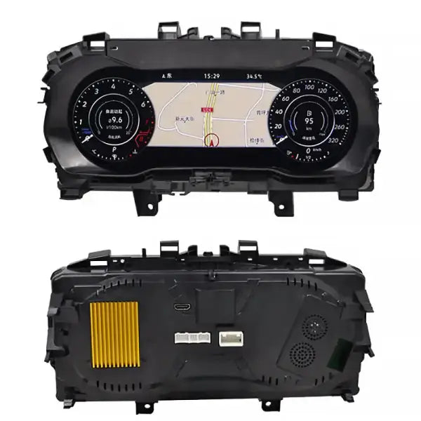 12.3 Inch Car LCD Instrument Cluster Digital Speedometers Dashboard for Volkswagen VW CC