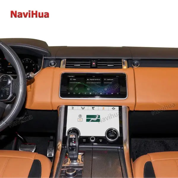 12.3 Inch Car Radio Android Flip Scree Car Head Unit Stereo GPS Navigation for Range Rover Vogue Sport Evoque 2014-2018