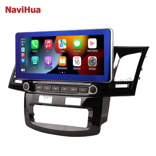 12.3 Inch Car Radio Dashboard Android Car DVD Player GPS Navigation System Autoradio for Toyota Hilux Auto A/C 2009-2015