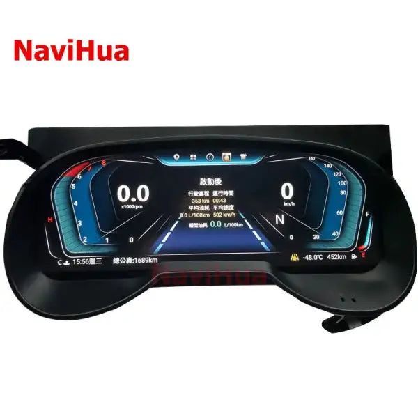 12.3 Inch Car Speedometer LCD Dashboard Tech Digital Instrument Cluster for Toyota RAV4 2018-2020