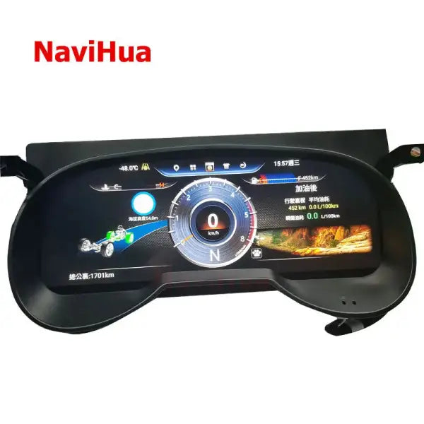 12.3 Inch Car Speedometer LCD Dashboard Tech Digital Instrument Cluster for Toyota RAV4 2018-2020