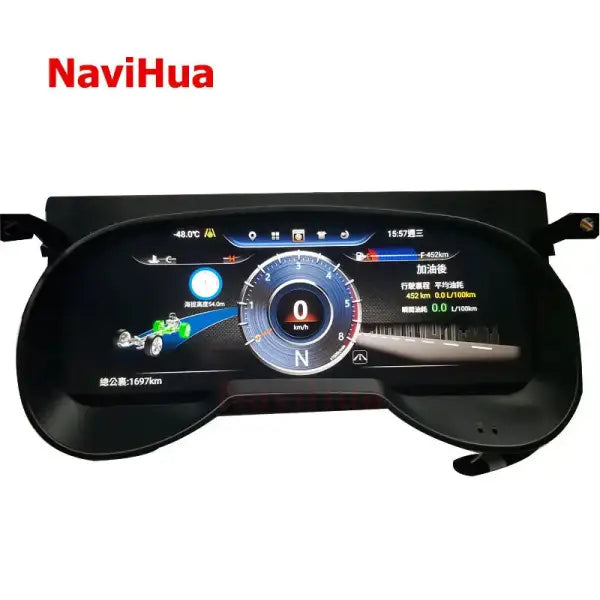 12.3 Inch Car Speedometer LCD Dashboard Tech Digital Instrument Cluster for Toyota RAV4 2018-2020