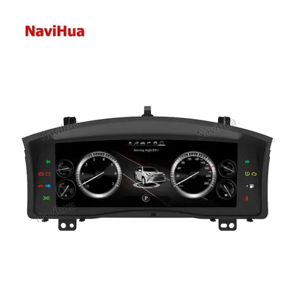 12.3 Inch Full Touch Screen Multimedia Speed Meter Car LCD Dashboard Digital Instrument Cluster for Lexus LX570