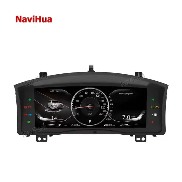 12.3 Inch Full Touch Screen Multimedia Speed Meter Car LCD Dashboard Digital Instrument Cluster for Lexus LX570