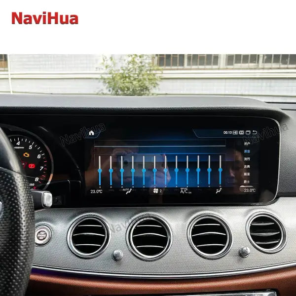 12.3 Inch Screen Android 13 Car Radio GPS DVR Wifi 4G LTE BT5.0 Multimedia Player for Mercedes Benz E Class W213 Carplay