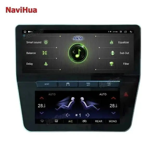 12.3 Inch Touch Screen Android Car DVD Player with AC