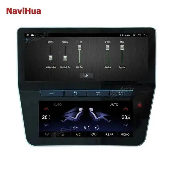 12.3 Inch Touch Screen Android Car DVD Player with AC