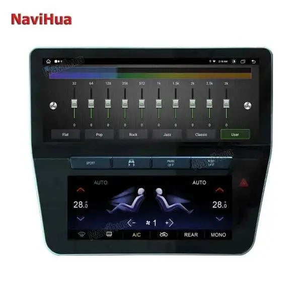 12.3 Inch Touch Screen Android Car DVD Player with AC