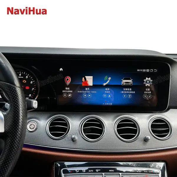 12.3 Inch Touch Screen Android Car Radio for Mercedes Benz E Class W213 2017 2019 Multimedia Auto GPS Navigation Monitor