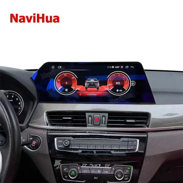 12.3 Inch Touch Screen Car Radio GPS Navigation for Bmw X1 F48 Android Blade Screen EVO Head Unit Car DVD Player