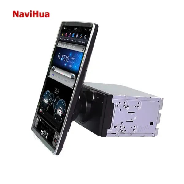 12.8 Inch Universal Car DVD Player Custom Android 8.1 System Touch Screen Carplay Function 4G RAM IPS Screen Tesla Style