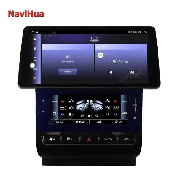 12 Inch Android Car Radio Car DVD Player GPS Navigation System with AC Screen Panel for Maserati Quattroporte 2013-2015
