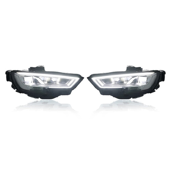 Car Craft Compatible With Audi A3 2013-2016 Xenon Car Front Upgraded Head Light Lamp Xenon Headlight Retrofit Upgrade Modified Led Drl Hid Led Style