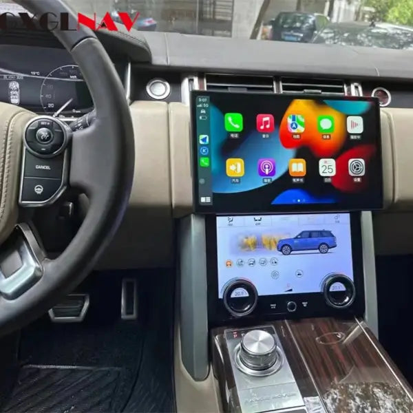 13.3 " Android 13 Multimedia Player Car GPS Radio Wireless Carplay for Range Rover Vogue L405 2013 - 2017 Original Car OEM Menu