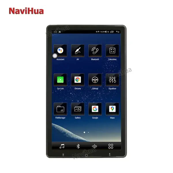 13.3 Inch Android 10 Rotational 2 Din Universal Automotive GPS Navigation Car DVD Player Touch Screen Radio Stereo