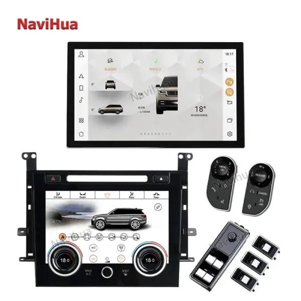 13.3 Inch Old to New Flip Screen GPS Navigation Android for Range Rover Vogue L405 Range Rover Sport 2013 2017