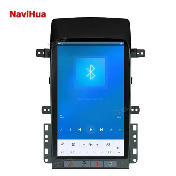 13.6 Inch Android 11.0 Car GPS Navigation DVD Player for Tesla Style Chevrolet Captiva 2008-2012 Keep Original AC