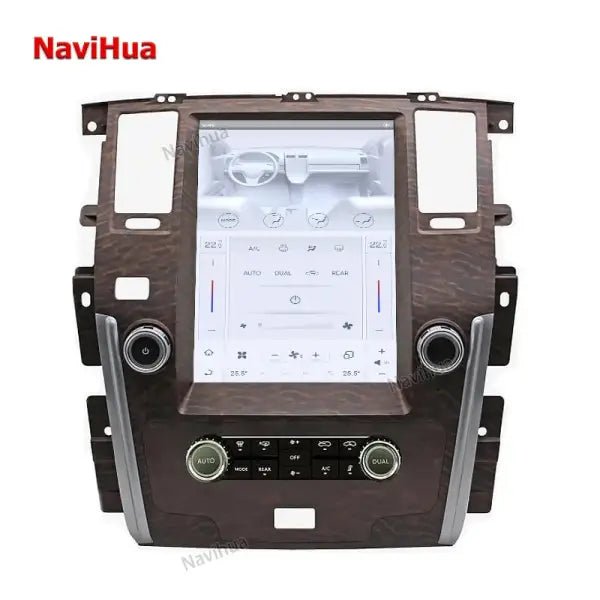 13.6 Inch Car Radio Video Android Car Audio Stereo DVD Player GPS Navigation for Tesla Style for Nissan Patrol Y62
