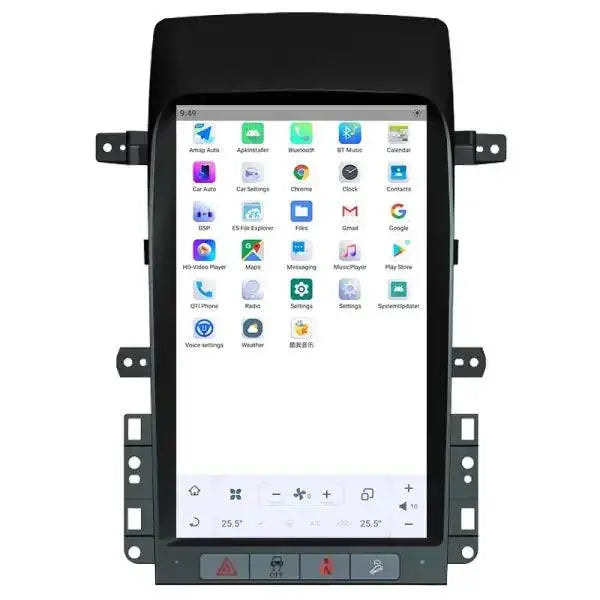 13.6 Inch Vertical Screen Android 11 GPS Navigation Car DVD