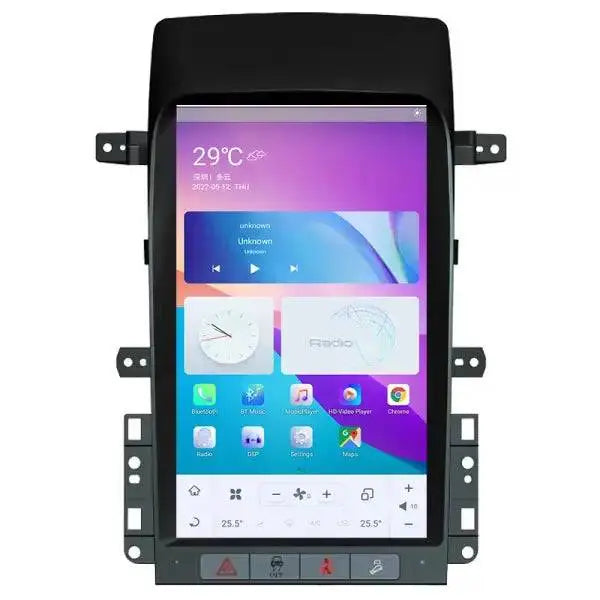 13.6 Inch Vertical Screen Android 11 GPS Navigation Car DVD