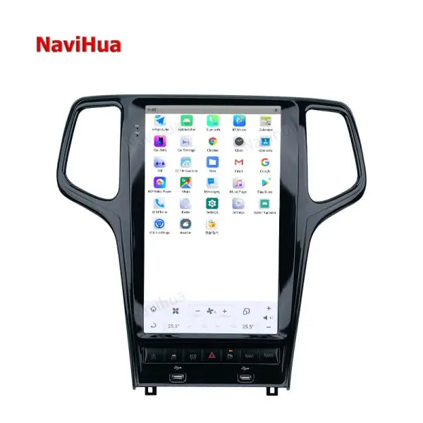 13.6 Inch Vertical Screen Navigation Radio Car DVD Player for Jeep Grand Cherokee 2014-2020