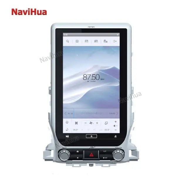 13.6" Vertical Style Android 9 for Toyota Land Cruiser 2016-2018 Car Radio Multimedia GPS Stereo Video Carplay Headunit