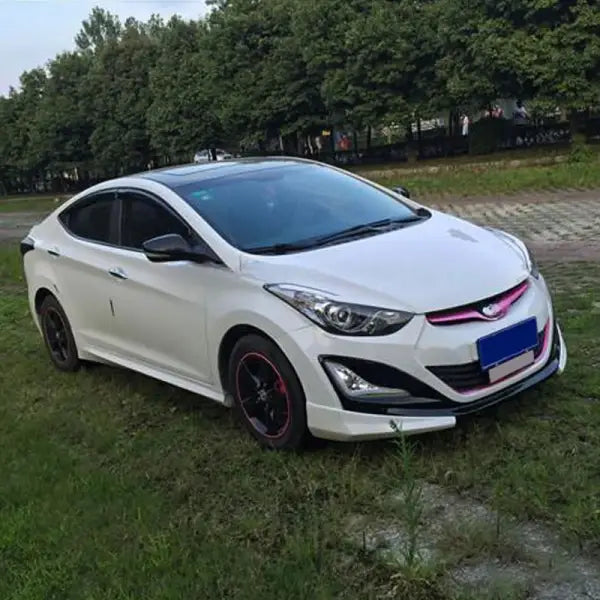 15 Han Edition Front Bumper for 2012-2017 Hyundai Elantra Car before the Front Bumper Lip Grille Body Kit