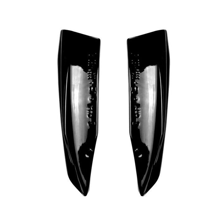 Car Craft Compatible With Audi A3 8v 2013-2016 S Line Rear Bumper Side Splitter Skirt Trim Flag Lip Zst-1555 Gb Glossy Black