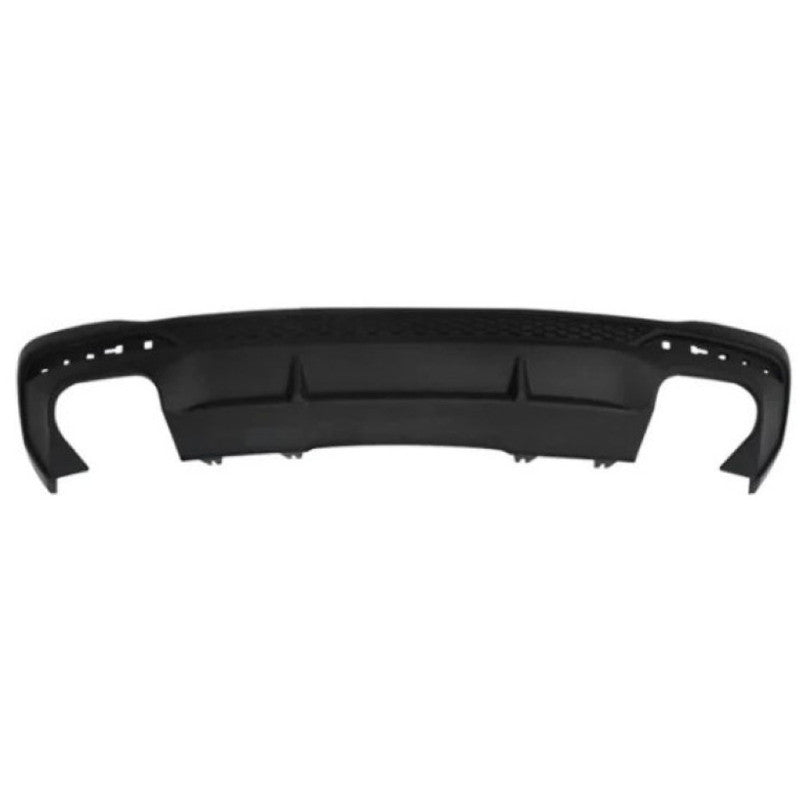 Car Craft Compatible With Audi A4 B9.5 2021+ Upgraded Facelift Convert To S4 Sport Bodykit Rear After Bumper Lip Diffuser Skirt Splitter A4-044 Gc Matte Black