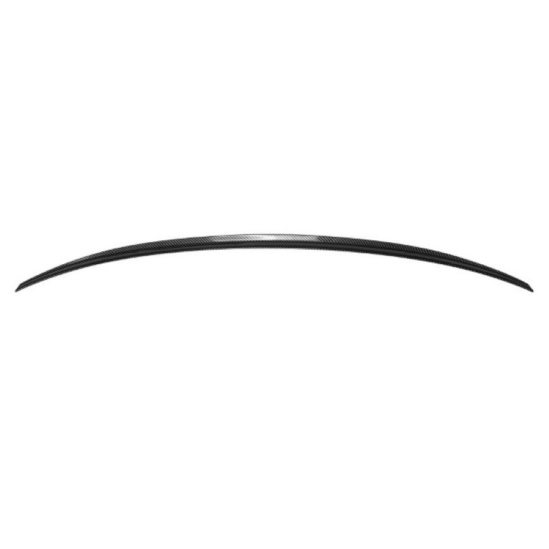 Car Craft Compatible With Audi A6 S6 C8 2018-2025 Rear Trunk Wing Boot Roof Lip Spoiler Zst-1455 Cf Carbon Fiber Look - CAR CRAFT INDIA