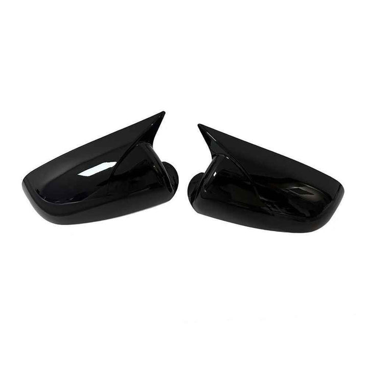 Car Craft Compatible With Audi A3 S3 8p 2005-2008 A4 S4 B7 2002-2009 B6 A6 C6 2005-2009 Side Rear View Case Wing Cap Shell Housing Mirror Covers 3m Tape Pasting Style Glossy Black CC-11508 - CAR CRAFT INDIA