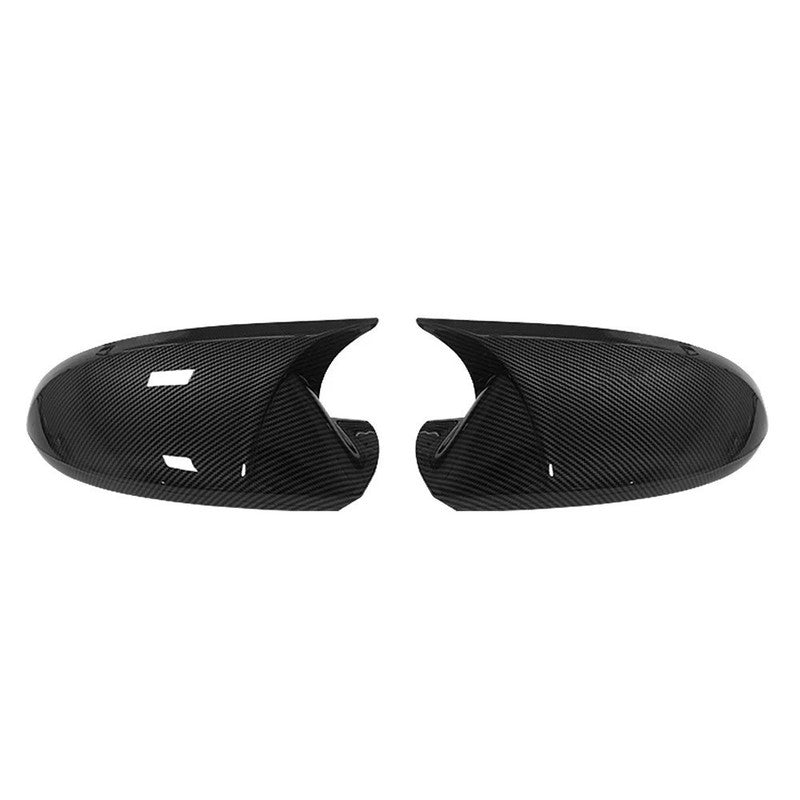 Car Craft Compatible With Audi A6 C7 S6 Rs6 2012-2018 Side Rear View Case Wing Cap Shell Housing Mirror Covers 3m Tape Pasting Style Carbon Fiber Look