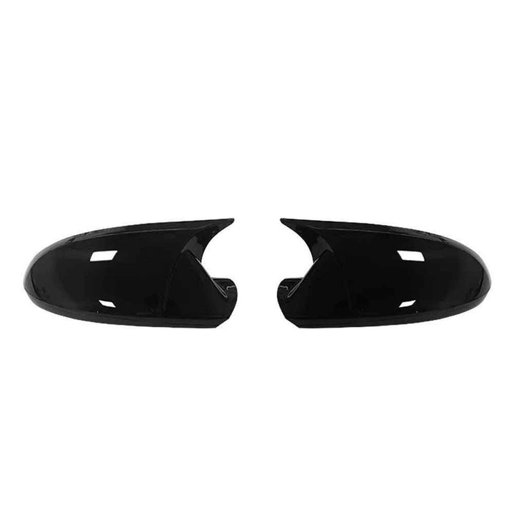 Car Craft Compatible With Audi A6 C7 S6 Rs6 2012-2018 Side Rear View Case Wing Cap Shell Housing Mirror Covers 3m Tape Pasting Style Glossy Black CC-11512