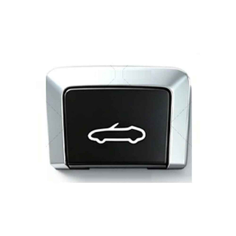 Car Craft Compatible With Porsche 718 2016-2023 911 2012-2018 Boxster 2013-2015 Car Roof Armrest Console Dashboard Ceiling Skylight Button Convertible Switch Button Open With Silver - CAR CRAFT INDIA