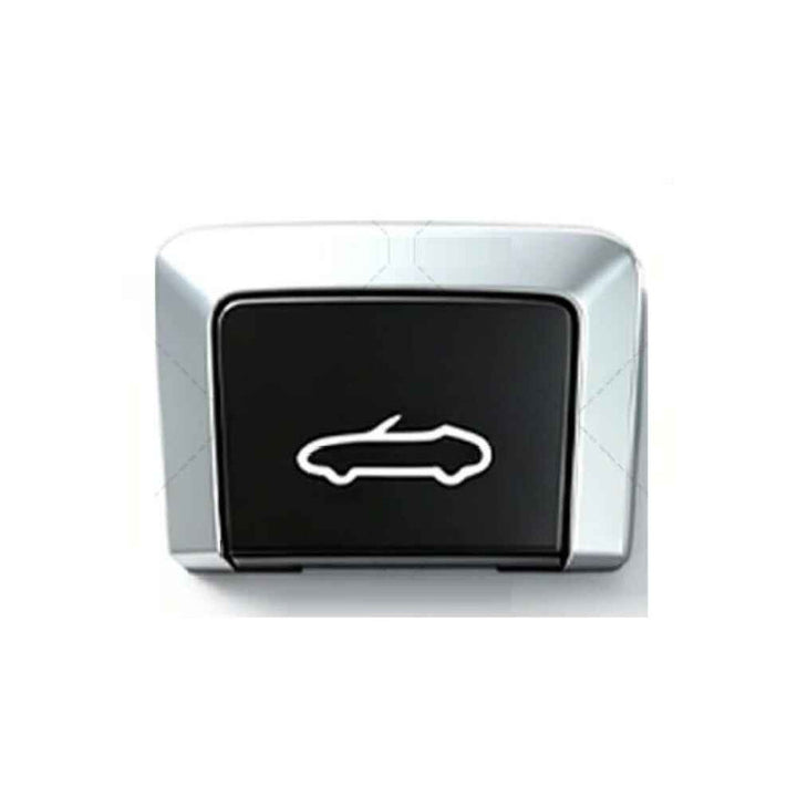 Car Craft Compatible With Porsche 718 2016-2023 911 2012-2018 Boxster 2013-2015 Car Roof Armrest Console Dashboard Ceiling Skylight Button Convertible Switch Button Open With Silver - CAR CRAFT INDIA