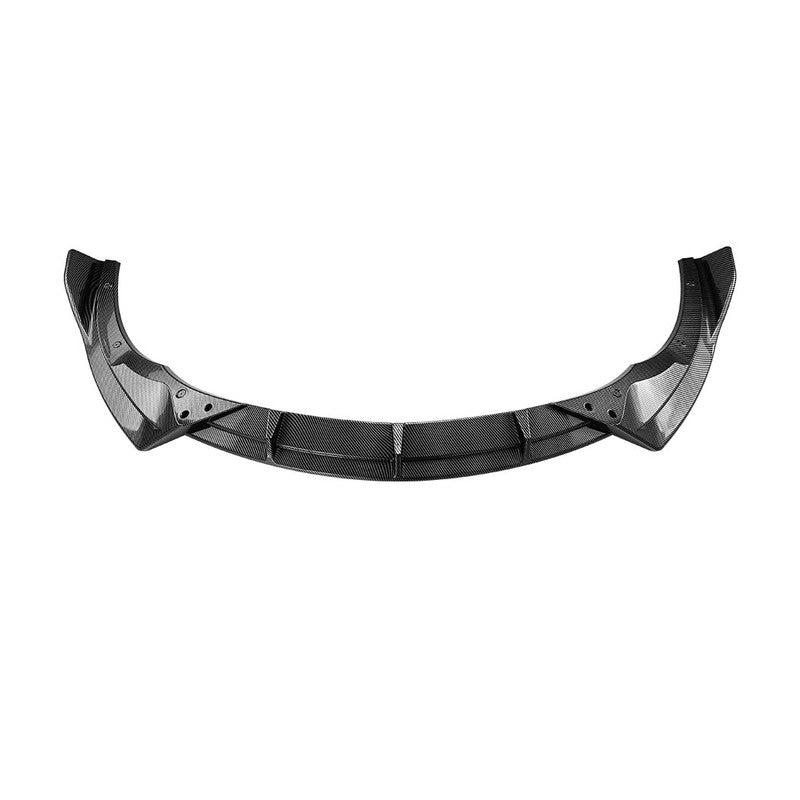 Car Craft Compatible With Mercedes Benz Cla C174 C178 2026+ Amg Line Front Bumper Lip  Splitter Skirt Trim Zst-1540 Cf Carbon Fiber Look Black CC-10945