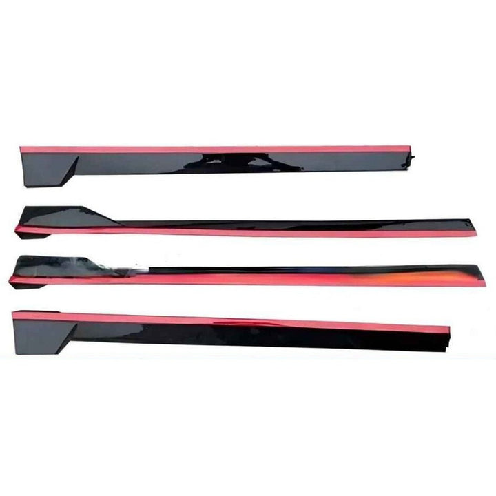 Car Craft Compatible With Toyota Camry 2018-2022 Side Skirt Splitter Trim Running Board Carbon Fiber Look CC-11489 - CAR CRAFT INDIA