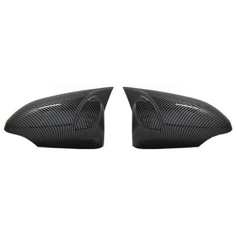 Car Craft Compatible With Toyota Corolla Altis 2014-2017 Camry 2012-2017 Toyota Vitz 11-19 Side Rear View Case Wing Cap Shell Housing Mirror Covers 3m Tape Pasting Style Carbon Fiber Look CC-11523