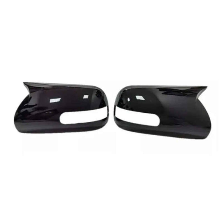 Car Craft Compatible With Toyota Camry Xv40 Mark X Reiz 2005-2011 Side Rear View Case Wing Cap Shell Housing Mirror Covers 3m Tape Pasting Style Glossy Black Usa CC-11520