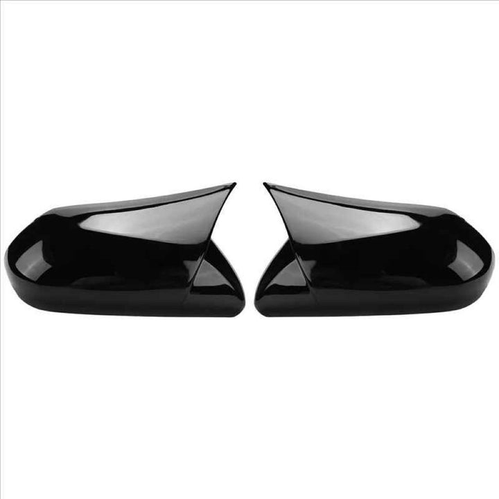 Car Craft Compatible With Toyota Camry 2018‑2025 Le Se Xle Xse Side Rear View Case Wing Cap Shell Housing Mirror Covers 3m Tape Pasting Style Glossy Black Model A CC-11524