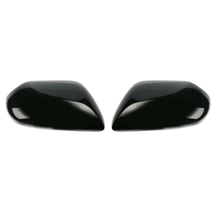 Car Craft Compatible With Toyota Camry 2018‑2025 Le Se Xle Xse Side Rear View Case Wing Cap Shell Housing Mirror Covers 3m Tape Pasting Style Glossy Black Model B CC-11526