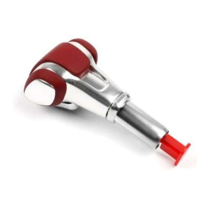 Car Craft Compatible With Porsche Cayenne 958 92a 2011-2017 Suede Leather Interior Shifter Gear Shift Knob Lever Kit Red Brown