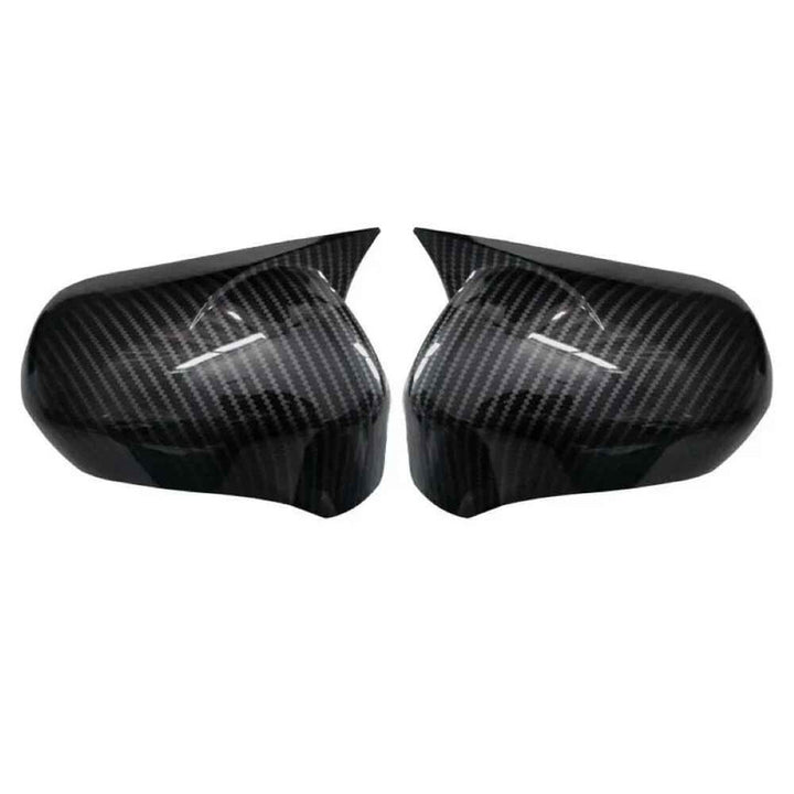 Car Craft Compatible With Honda Civic 2005-2011 Side Rear View Case Wing Cap Shell Housing Mirror Covers 3m Tape Pasting Style Without Mirror Light Carbon Fiber Look CC-11531