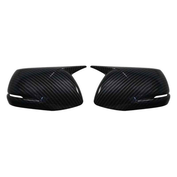 Car Craft Compatible With Honda Crv 2012-2021 Side Rear View Case Wing Cap Shell Housing Mirror Covers 3m Tape Pasting Style Carbon Fiber Look CC-11537
