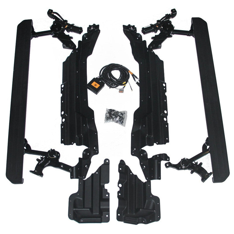 Car Craft Compatible With Land Range Rover Defender 110 130 L663 Lr129997 2026+ Automatic Deployable Electric Side Step Retractable Ladder Pedal Running Boards Side Step 4 Door Oem Style