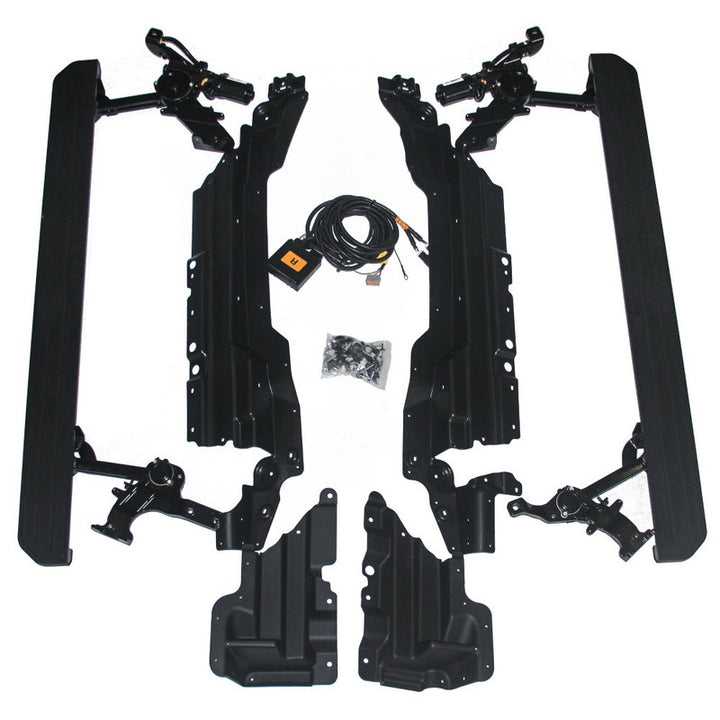 Car Craft Compatible With Land Range Rover Defender 110 130 L663 Lr129997 2026+ Automatic Deployable Electric Side Step Retractable Ladder Pedal Running Boards Side Step 4 Door Oem Style